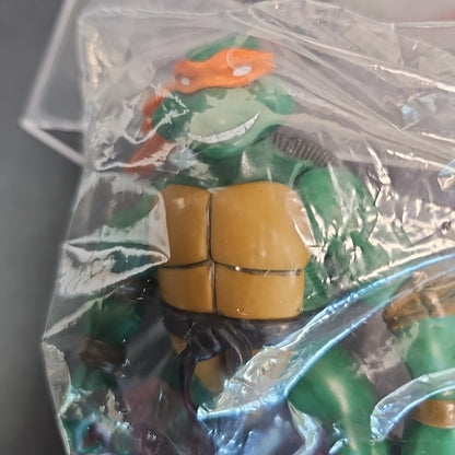 SEALED Teenage Mutant Ninja Turtles TMNT MICHELANGELO 5” Playmates Figure 2002