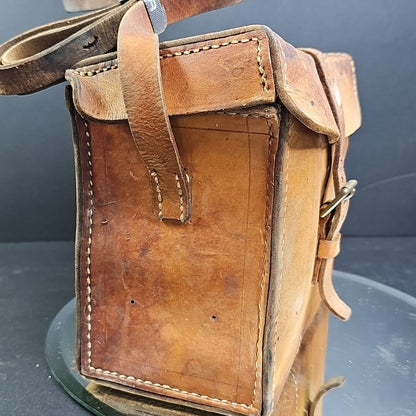 Automatic Electric West Test Set Lineman Phone 1950s W/ Leather Case D-780536-A