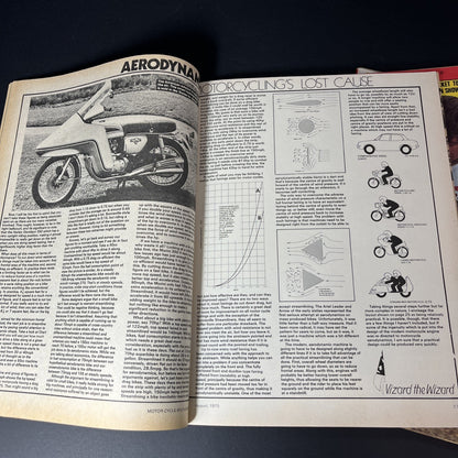 Vtg. 9x Motor Cycle Mechanic Magazines 1973 - 1976 Bikes Printed In England