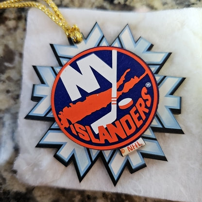 New York Islanders Christmas Ornament Officially Licensed Made In USA
