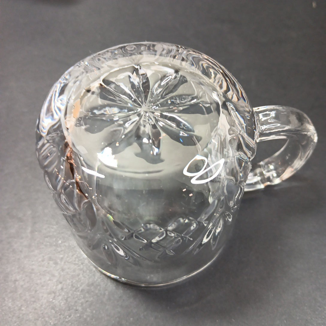 Set Of 4 Crystal Godinger Dublin Espresso Cups Shannon Glasses Mugs CN