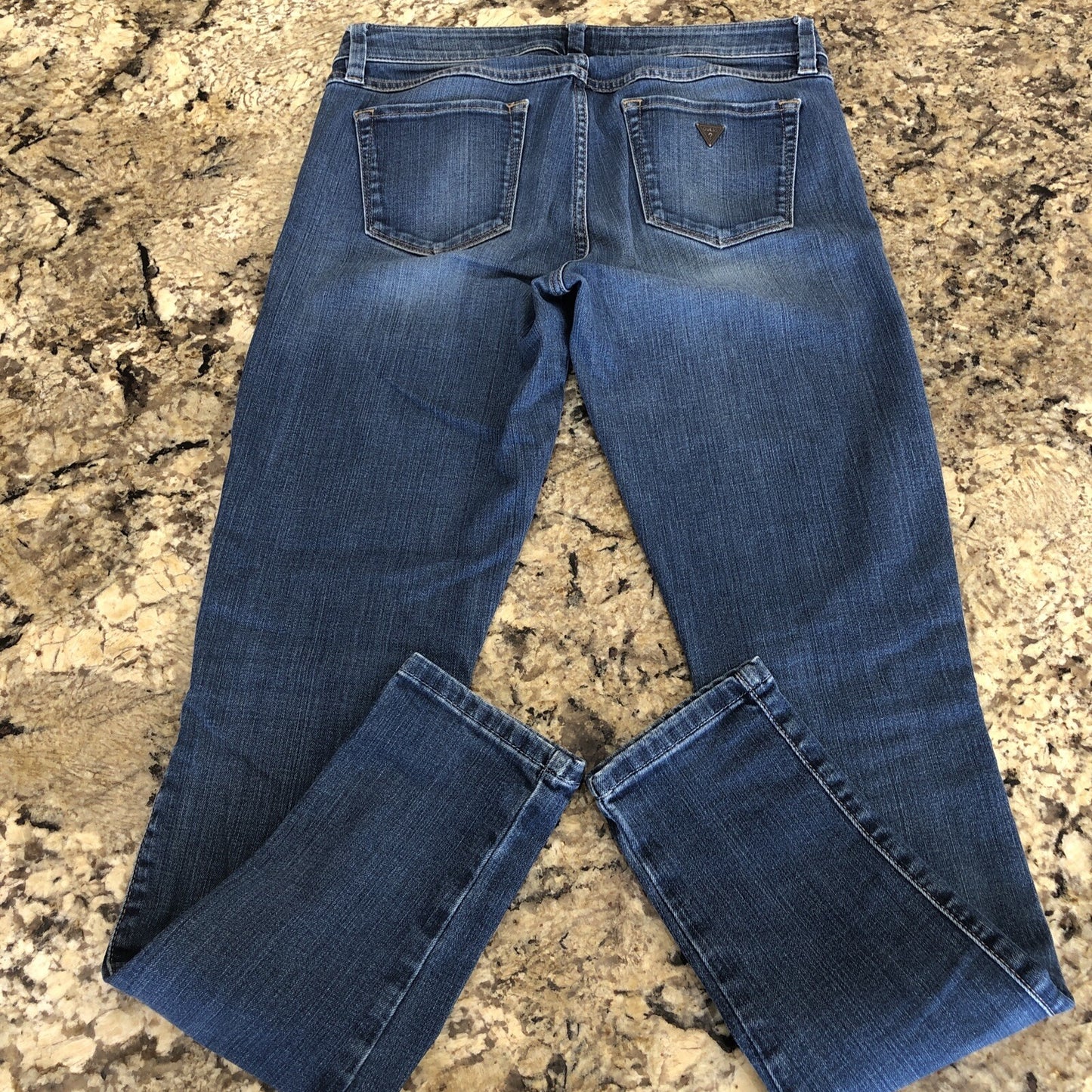 Size 28 X 30.5 Guess 1981 Womens Jeans Brittney Skinny Blue MX