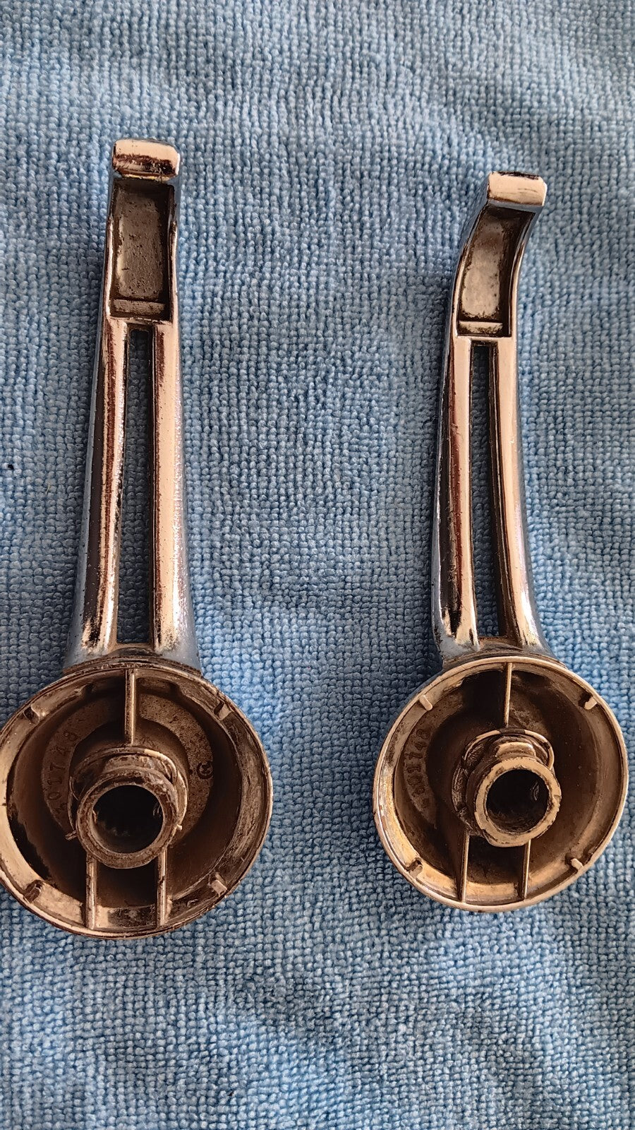 64 1964 Chevelle El Camino & 62 63 64 Chevy Nova Inside Door Handles Chrome Pair