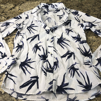 Size S Jack & Jones Premium Mens Button Up Shirt Cotton Linen Blend Light Fun CN