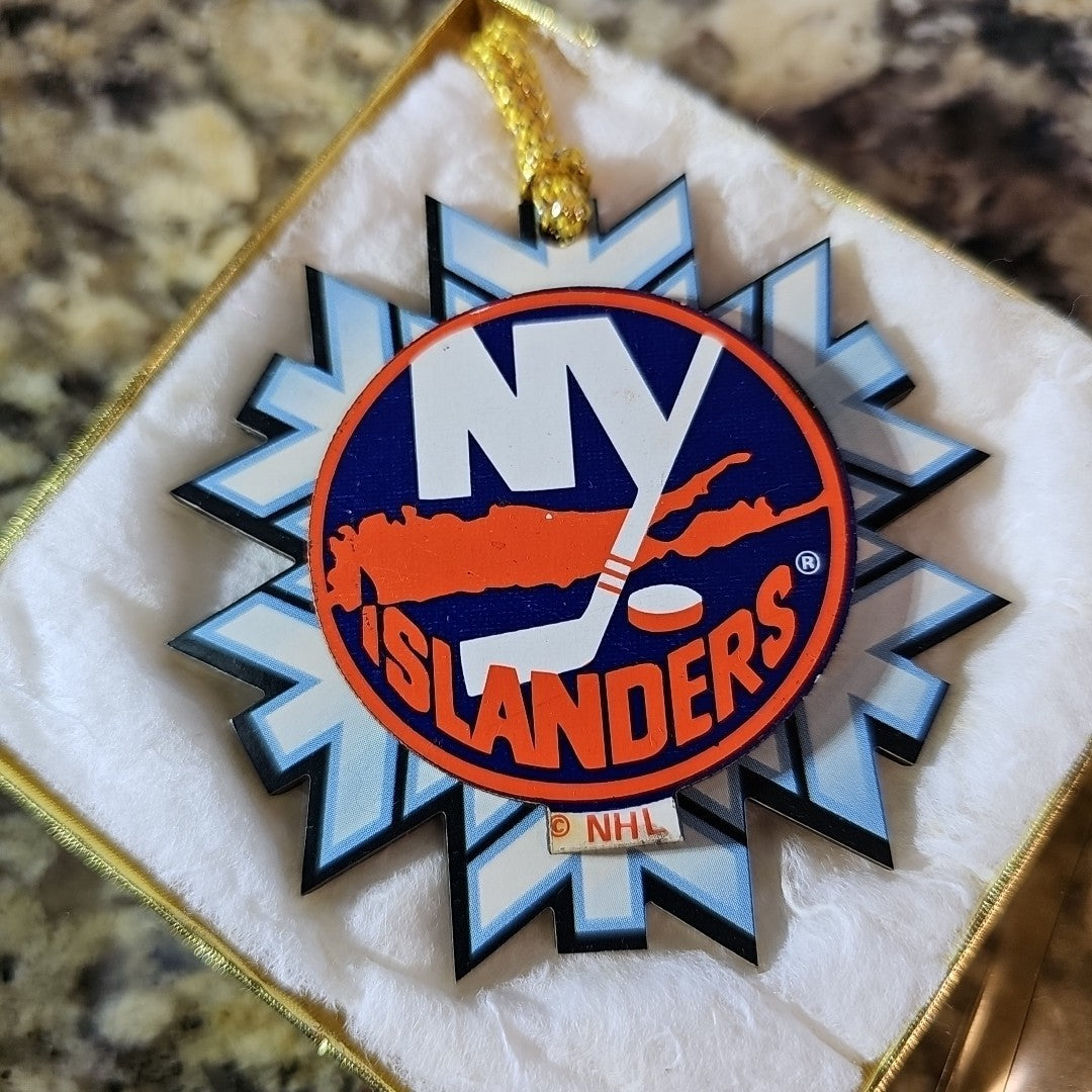 New York Islanders Christmas Ornament Officially Licensed Made In USA
