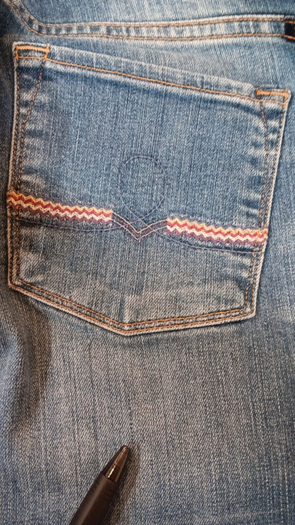 Size 6 / 28 Lucky Brand Sofi Capri Womens Jeans Stretchy CN