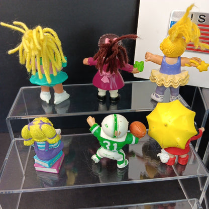 6pcs Cabbage Patch Kids Action Figures Cake Toppers CPK As Shown CN