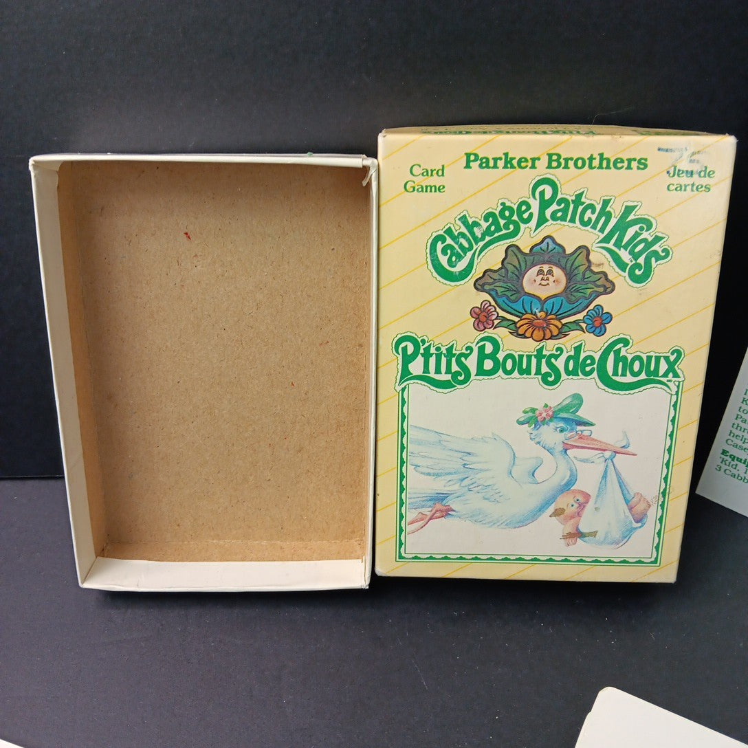Vintage Parker Brother Cabbage Patch Kids CPK Card Game 1984 Complete in Box