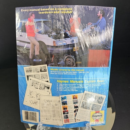 Haynes Repair Manual 1986-1991 Ford Taurus & Mercury Sable Auto Handbook SEALED