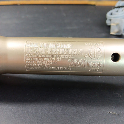 Infiniti Pro By Conair Titanium Ceramic Curling Iron 1 1/4 In CD601C WORKS CN