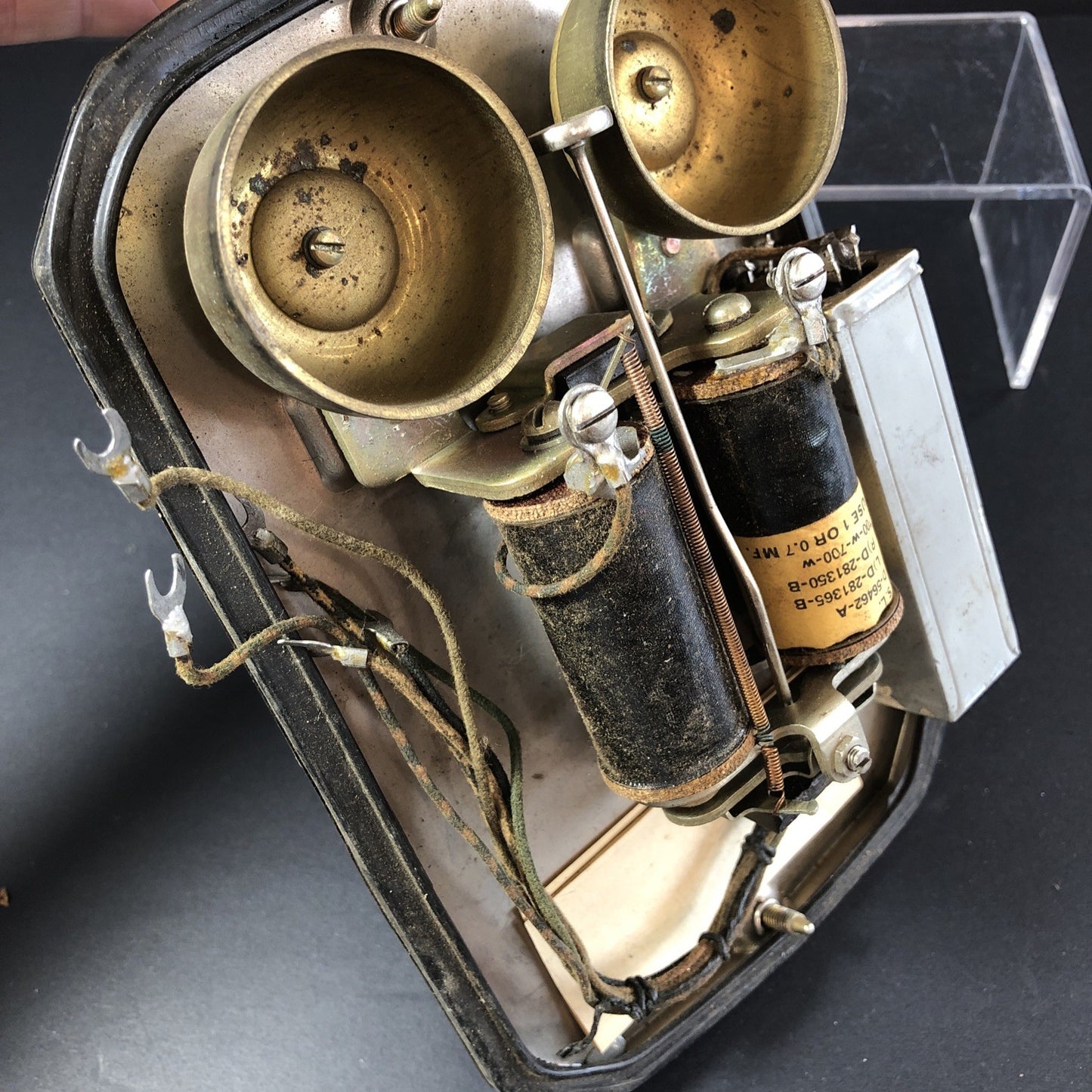 1940s Monophone Internal Ringer Mechanism Phillips Electrical AE34 AE35 Untested