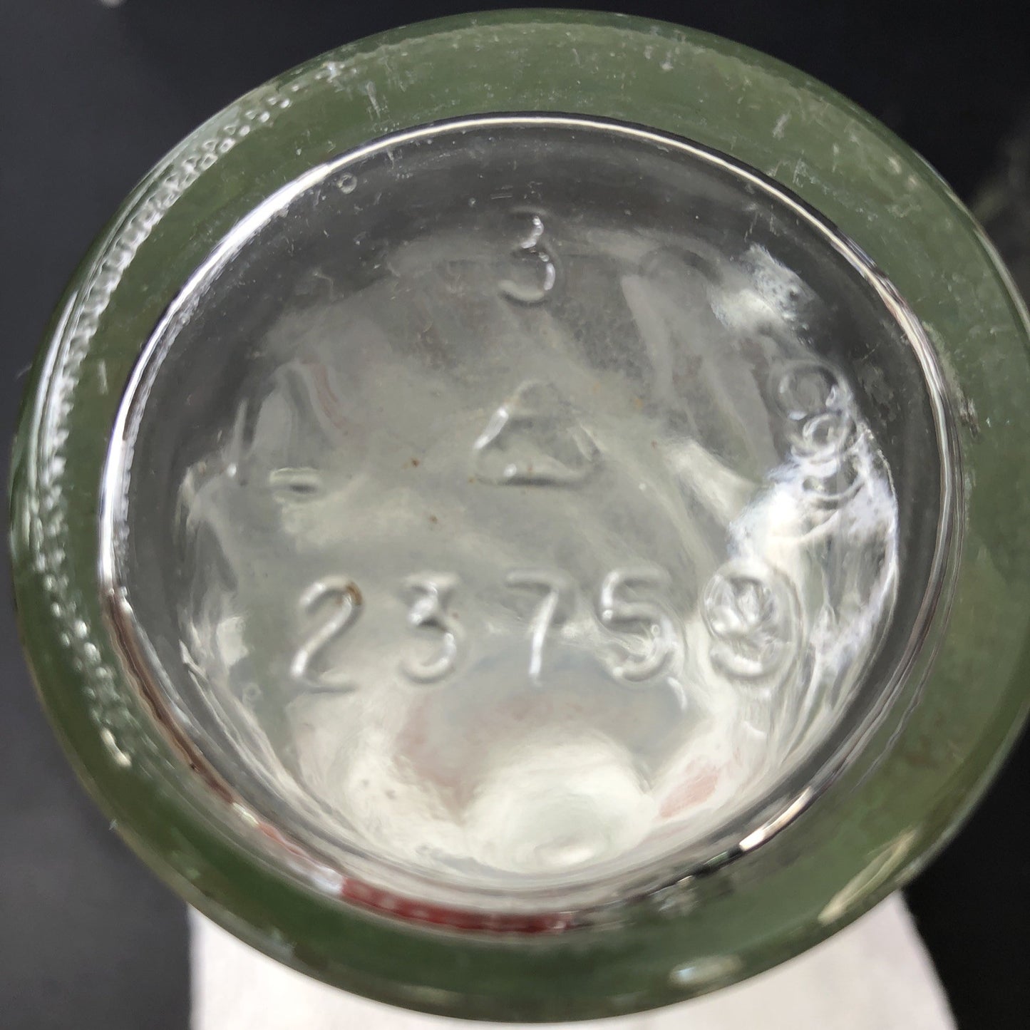 Vintage X2 Pepsi - Cola Glass Bottles 300ml  Money Back Swirl Pattern No Caps CA