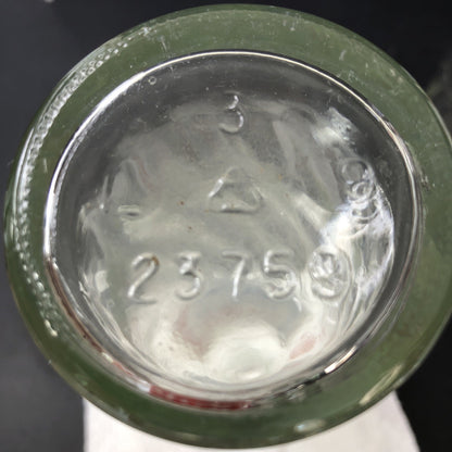 Vintage X2 Pepsi - Cola Glass Bottles 300ml  Money Back Swirl Pattern No Caps CA