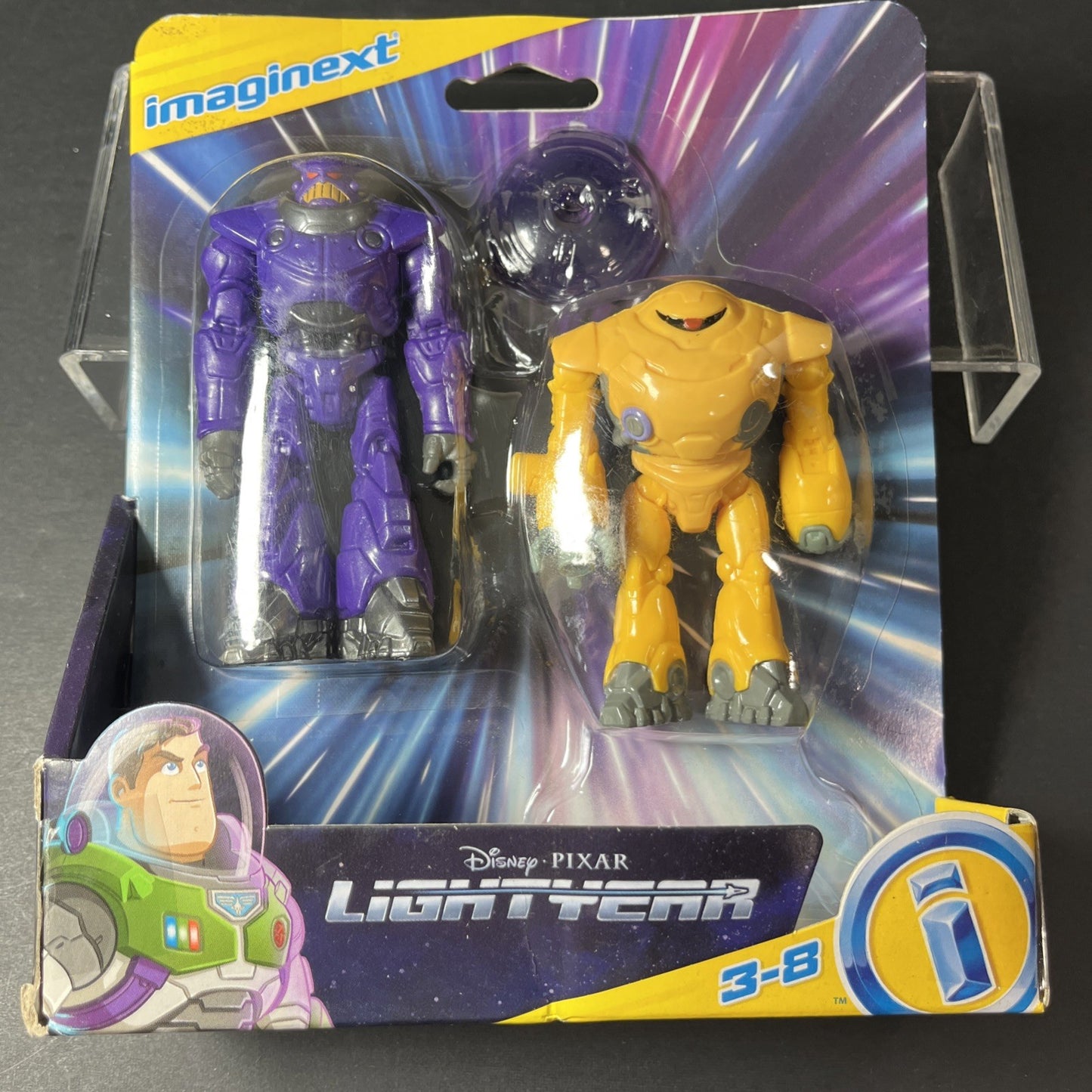 Disney Pixar Lightyear Action Figures Set of 2 Fisher-Price Mattel Imaginext CN