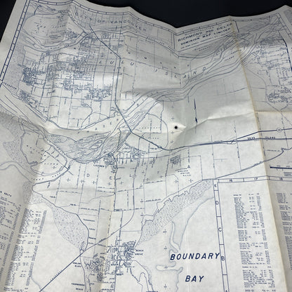 VTG Dominion Maps Dail Map Of The City Of Vancouver And Adjacent Municipalities