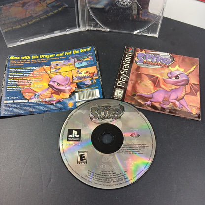 Spyro 2: Ripto's Rage (Sony PlayStation 1, 1999) PS1 W/ Manual CD Artwork