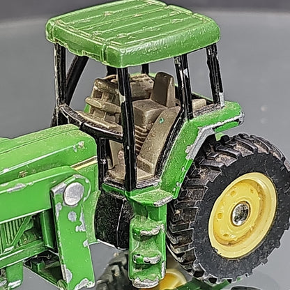 Ertl Joh Deere Diecast Tractor Pair Front End Loader Articulation 1:64 Read