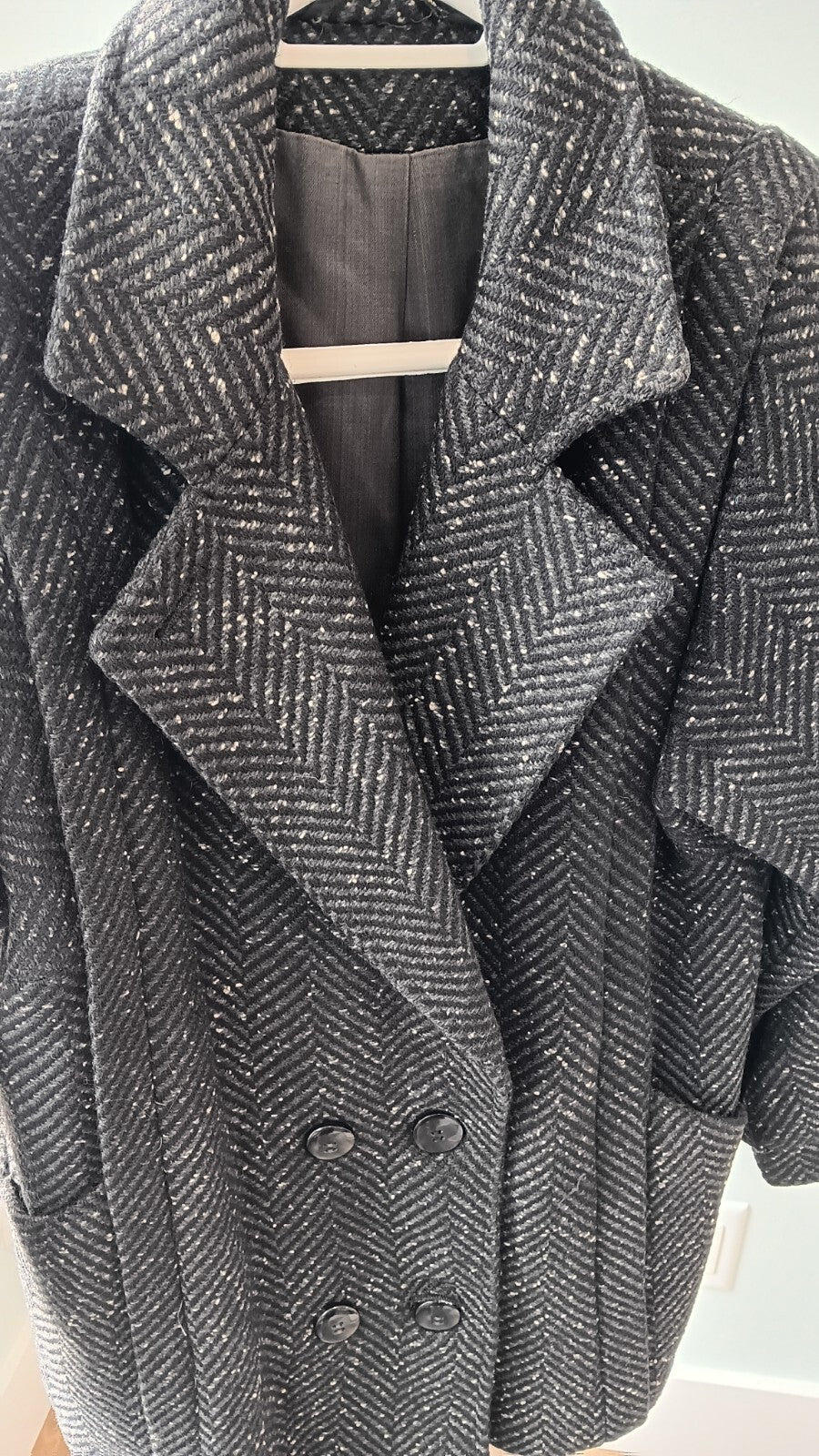 Vintage Wool Peacoat 5/6 Women Collection Elegante Thunder Bay Romania  Pea Coat