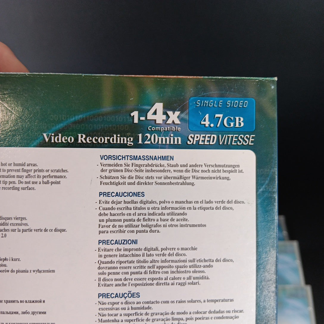 38 X New Dvd-R Blank Media Memorex (30pcs) And LG (8pcs) Taiwan Or Korea