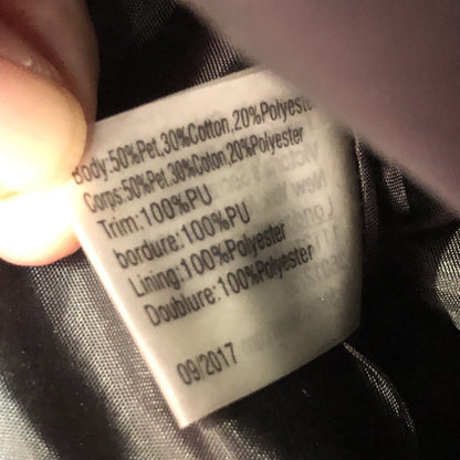 Victoria’s Secret Large Tote Bag Black Silver Heart Logo Handles Shimmery CN