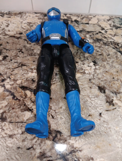 2018 Power Rangers 12" Lighting Collection Beast Morphers Blue Ranger Large