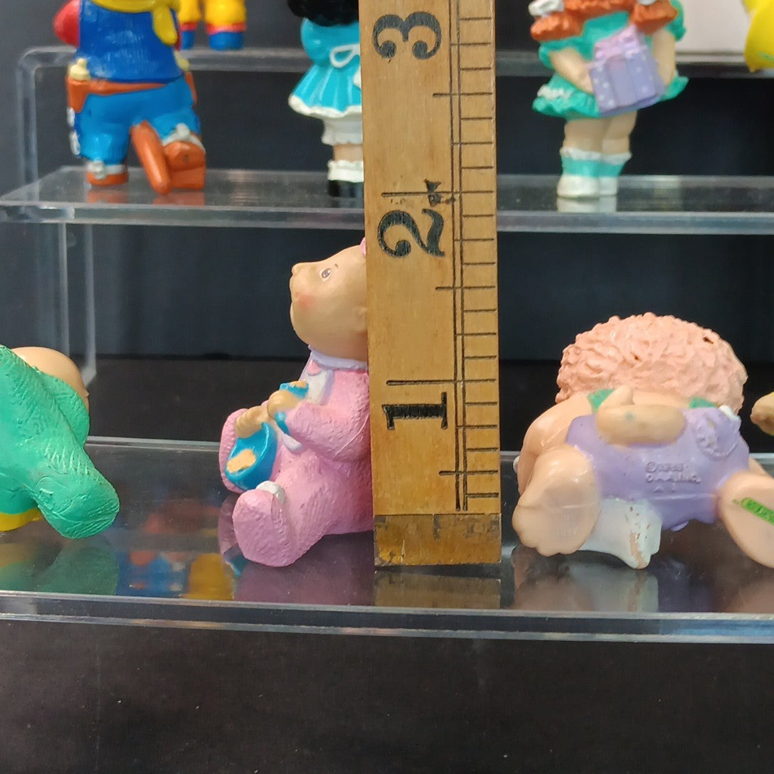 12pcs Cabbage Patch Action Figures Small Babies CPK Vintage Cake Toppers CN