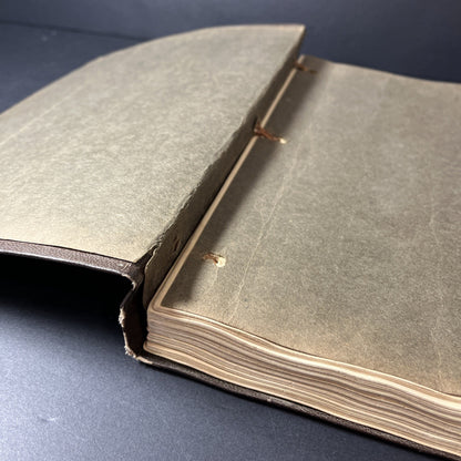 Vintage Elbert Hubbard’s Scrap Book 1923 Roycrofters Leather Bound * READ USA