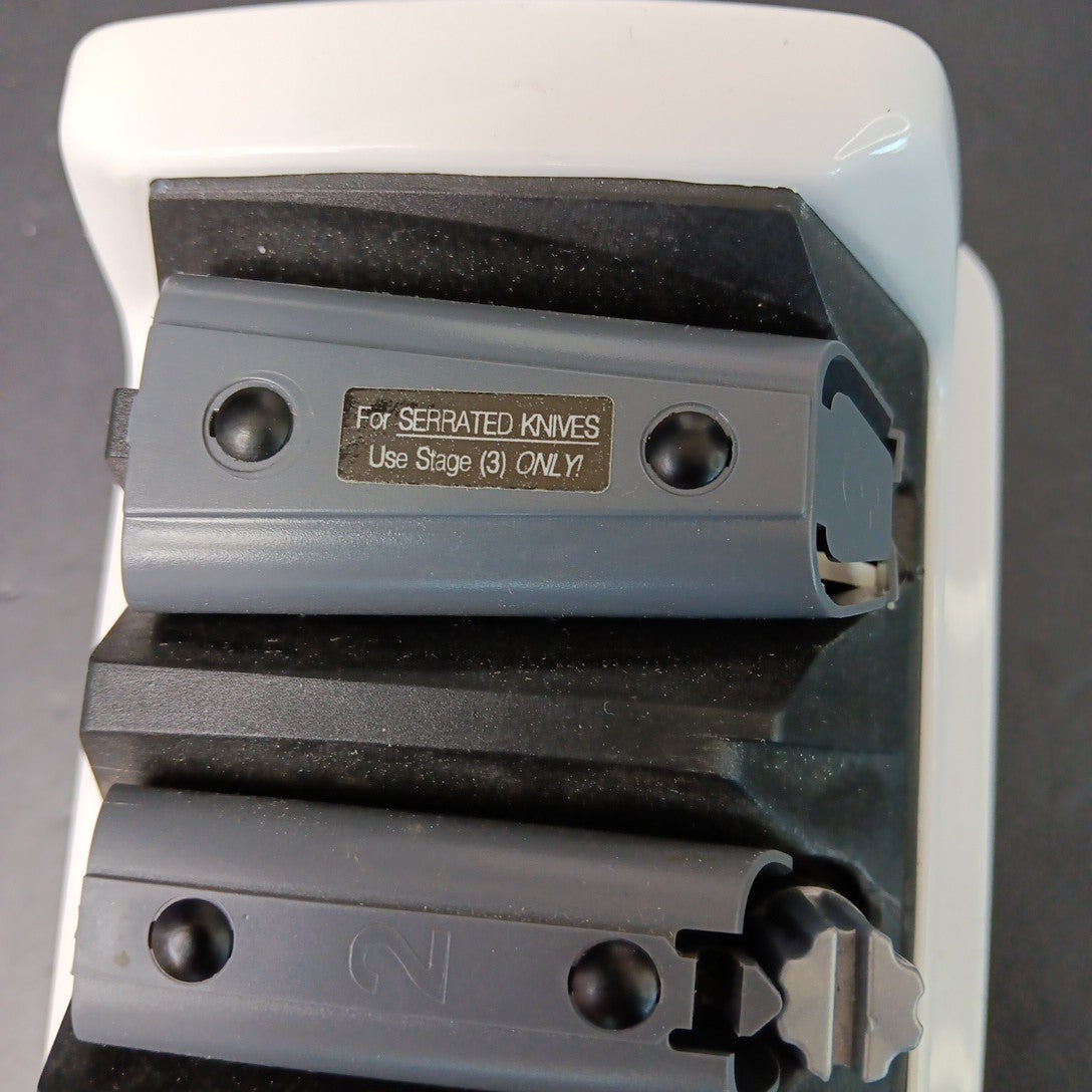 Chef's Choice Model 130 3-Stage Electric Knife Sharpener W/Serrated Stage 3 USA