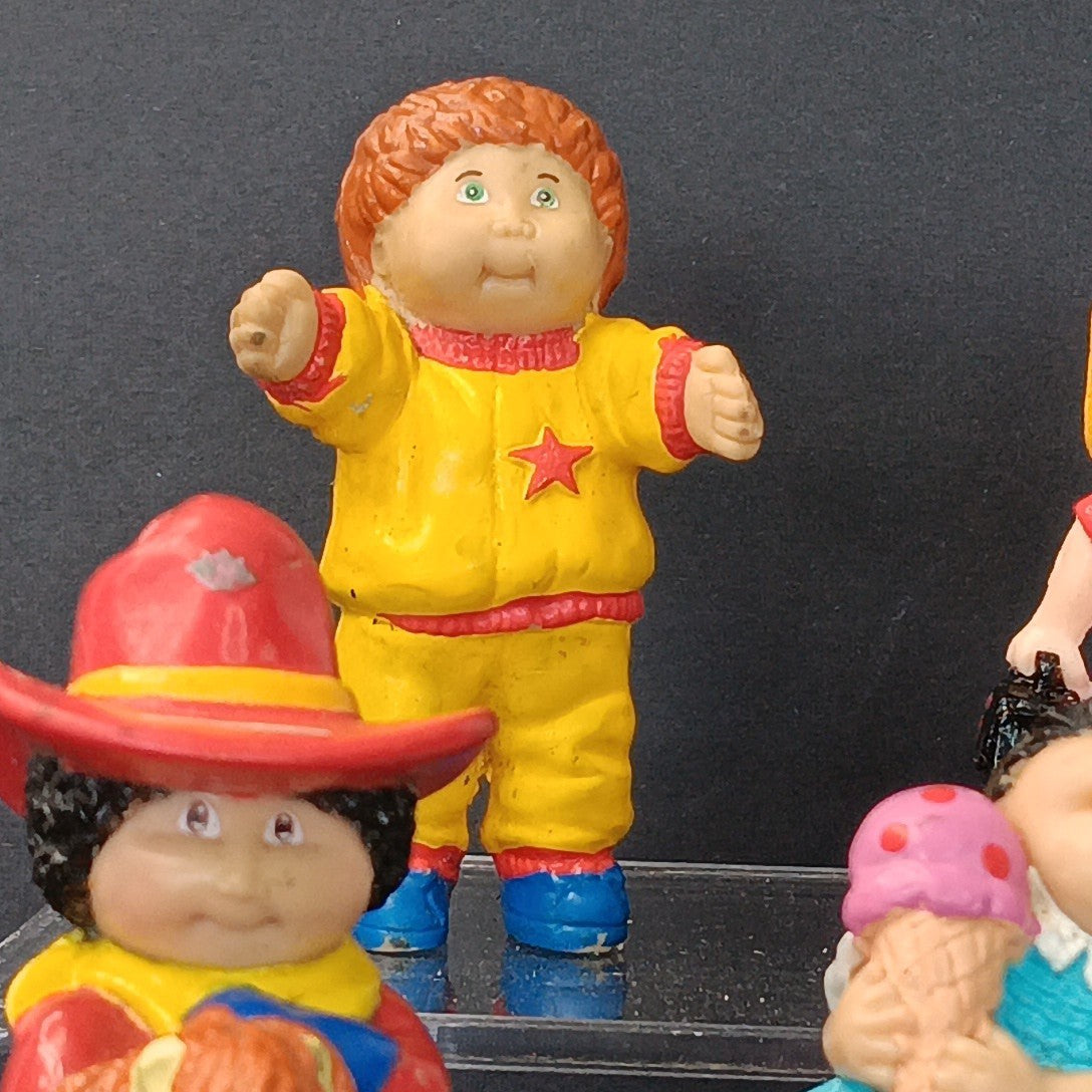 12pcs Cabbage Patch Action Figures Small Babies CPK Vintage Cake Toppers CN