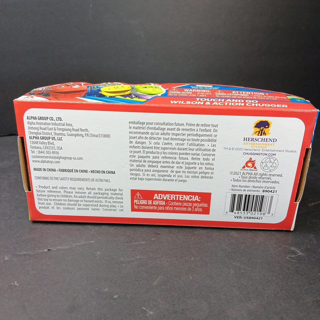 Chuggington Motorized Series WILSON & ACTION CHUGGER Touch And Go Sealed NIB