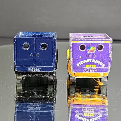 Vintage Matchbox Delivery Trucks 2pcs Sydney Kings Kelloggs Rice Krispies