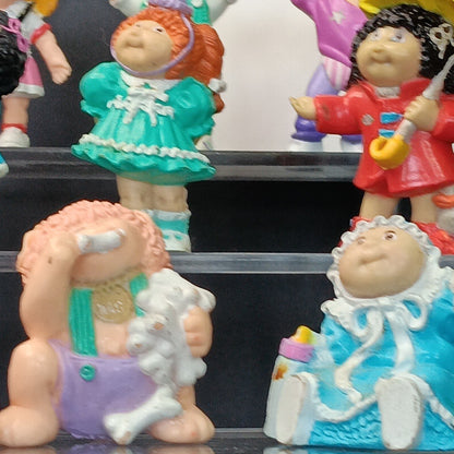 12pcs Cabbage Patch Action Figures Small Babies CPK Vintage Cake Toppers CN