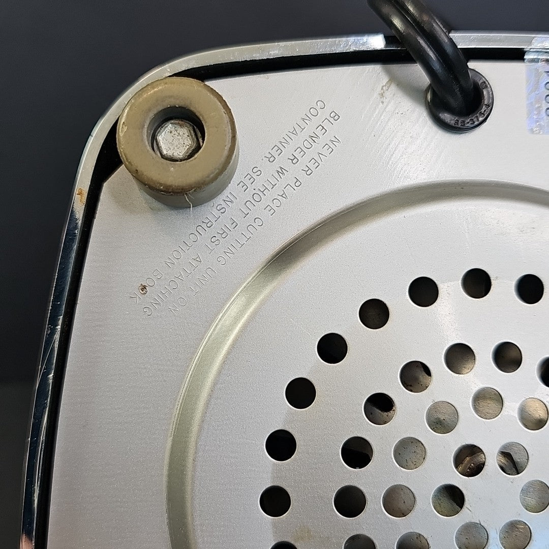 Vintage 1960s Osterizer Model 651 Pulse Matic Multi Speed Blender Chrome USA