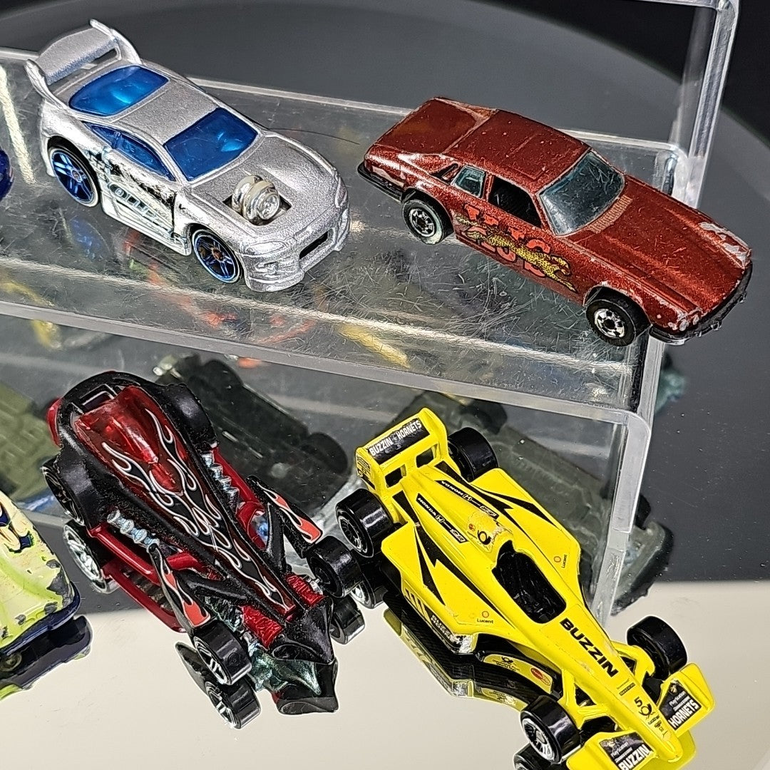 11 Hot Wheels Cars As Shown