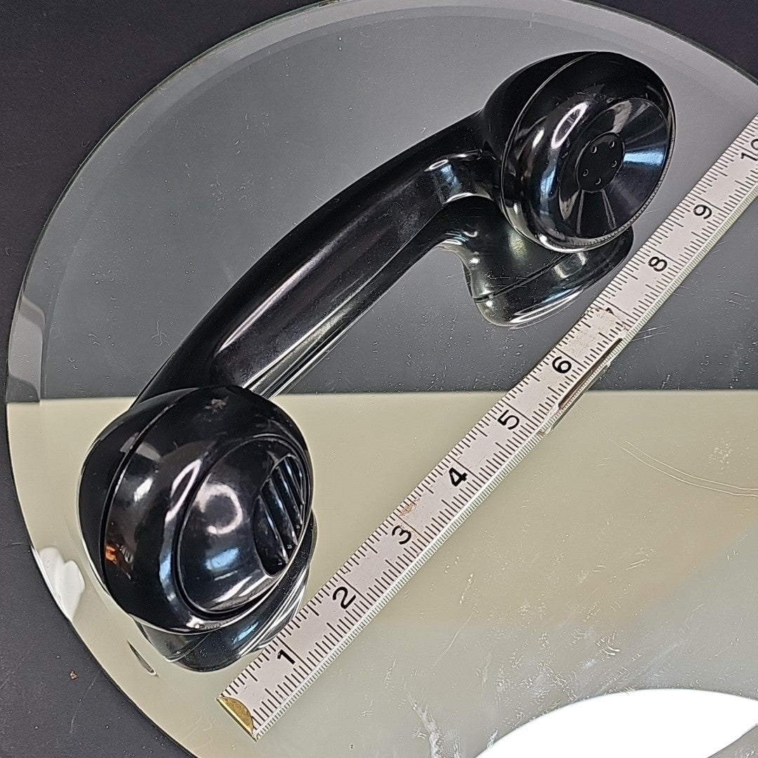 1956 Rotary Crank Telephone Handset With Vented Spitcup Magneto Or Leich ?