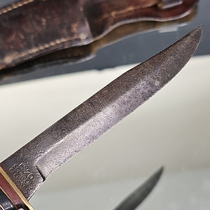 Solingen H 20 Germany Knife With Interesting Marking And Sheath Rare