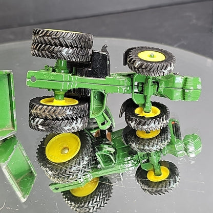 Ertl Joh Deere Diecast Tractor Pair Front End Loader Articulation 1:64 Read
