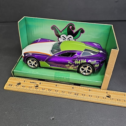 Jada 1/32 Joker 2009 Chevy Corvette Stingray Batman DC Comics Diecast CN