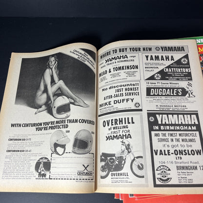 Vtg. 9x Motor Cycle Mechanic Magazines 1973 - 1976 Bikes Printed In England