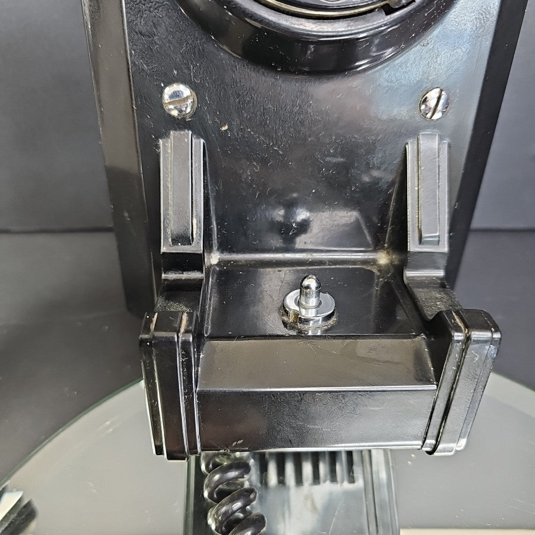 Vintage Black Automatic Electric AE50 Rotary Wall Telephone Needs Cleaning