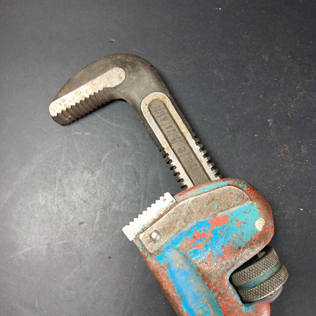 Rigid Pipe Wrench 18" In Working Condition Heavy Duty USA