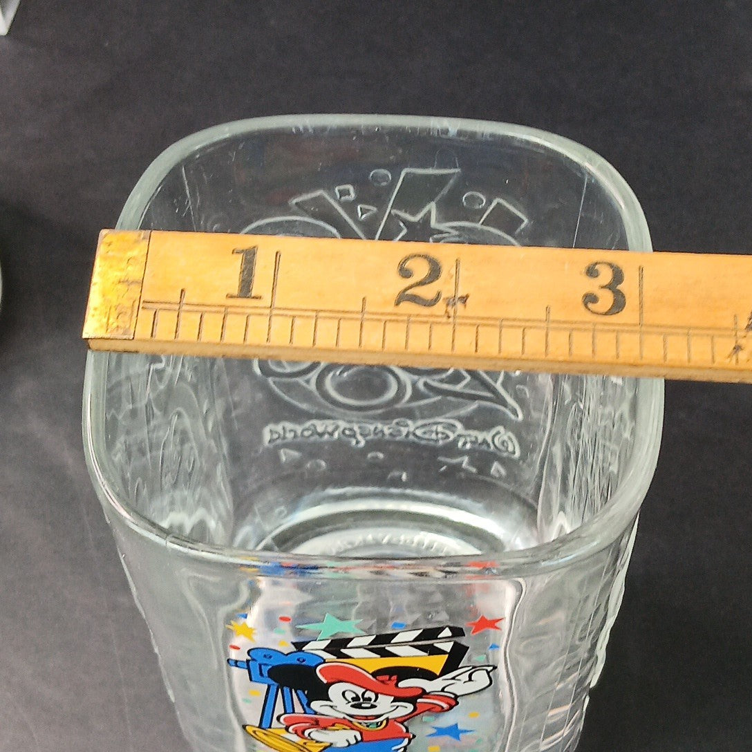 2 Disney Cups And 2 Disney Shot Glasses McDonalds France 2000 100 Years Florida