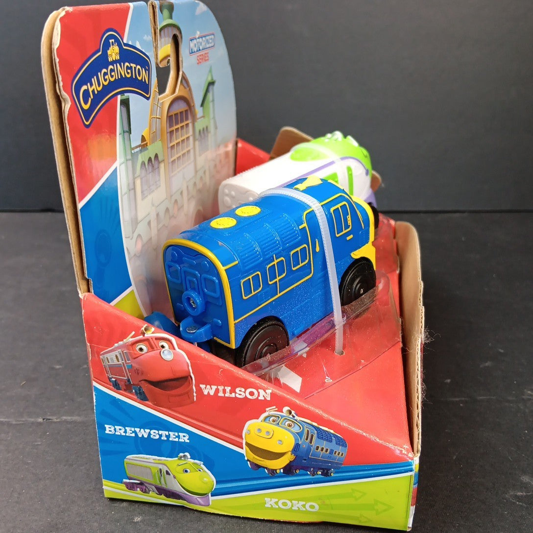 Chuggington Motorized Series Touch And Go Brewster & Koko Sealed New In Box