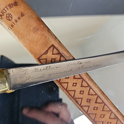 Marttiini Finland Authentic Rapala Fixed Blade Fish Fillet Knife With Sheath WOW