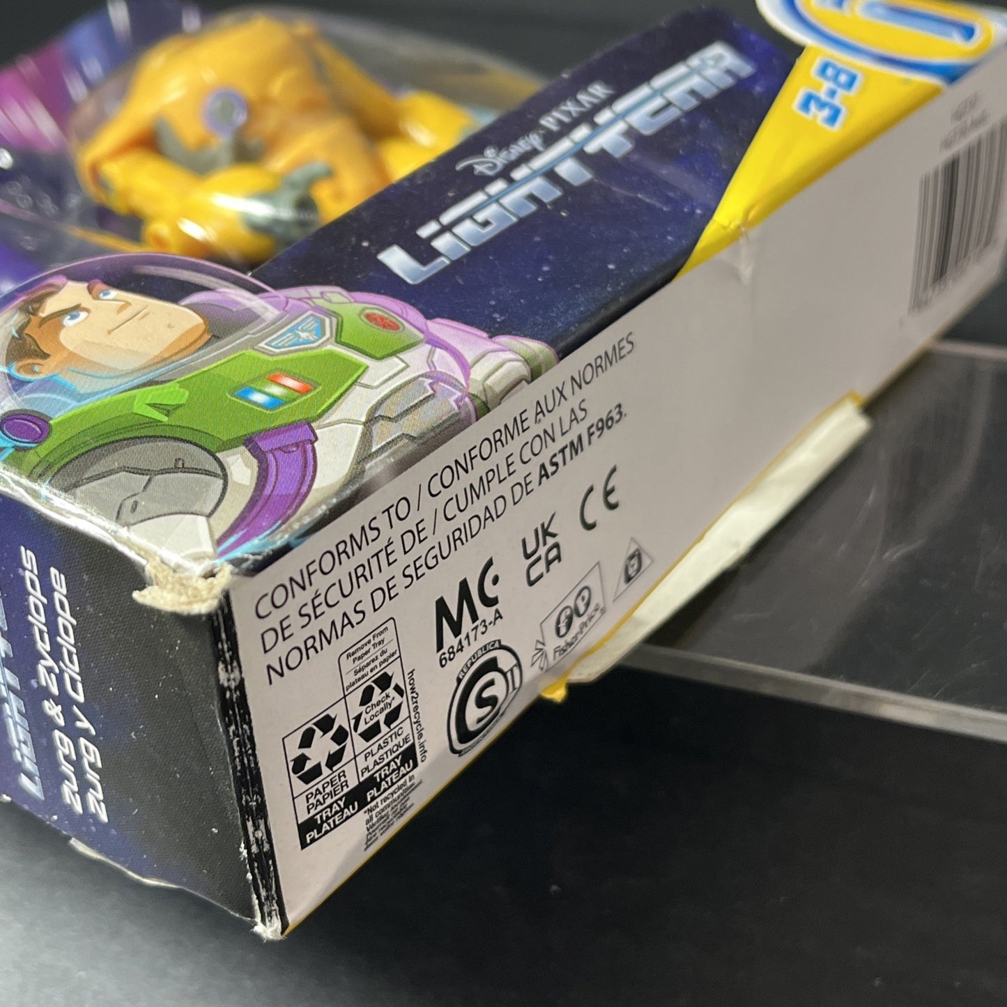 Disney Pixar Lightyear Action Figures Set of 2 Fisher-Price Mattel Imaginext CN