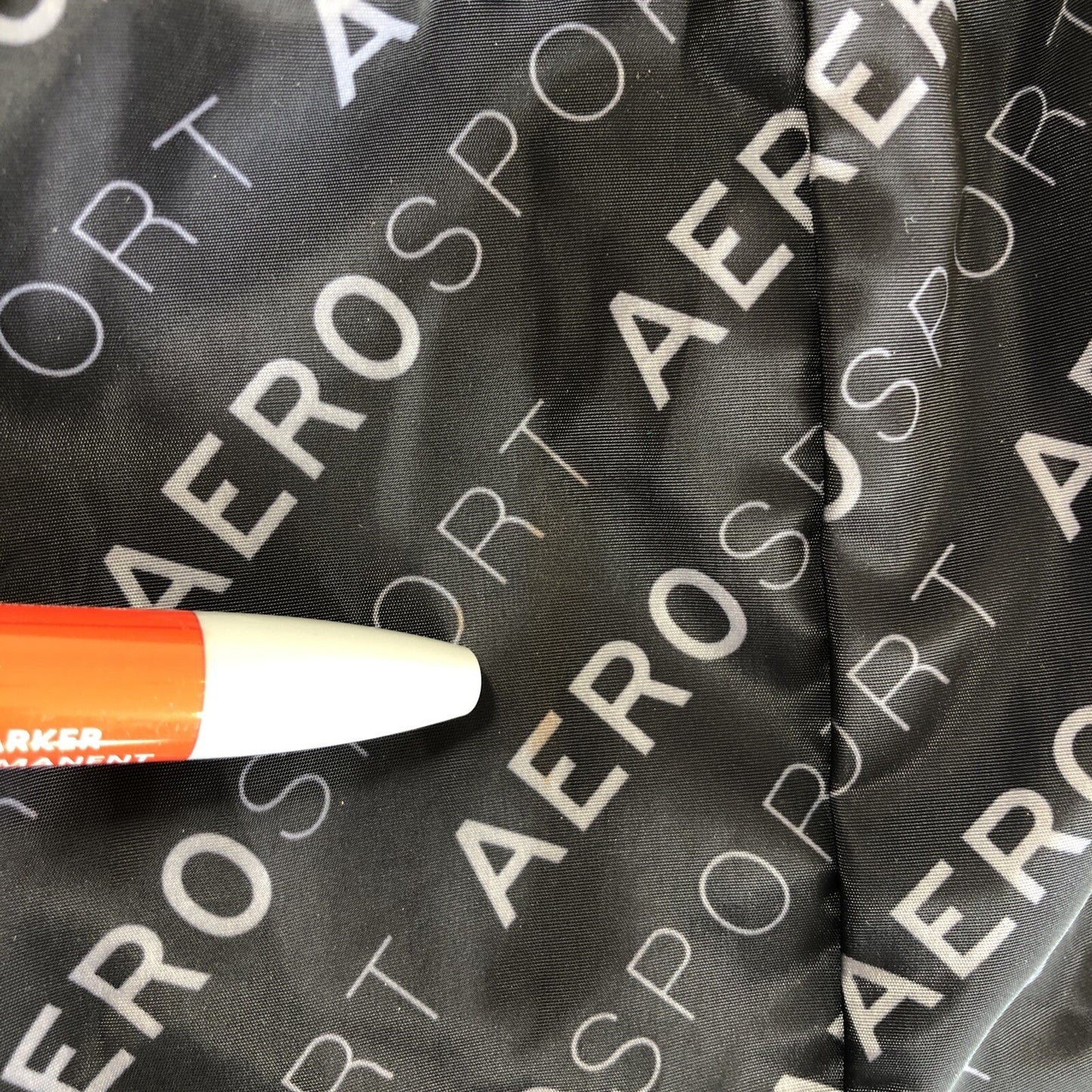 Small Aeropostale Sport Womens Shorts Lined Undergarment Drawstring Black BD