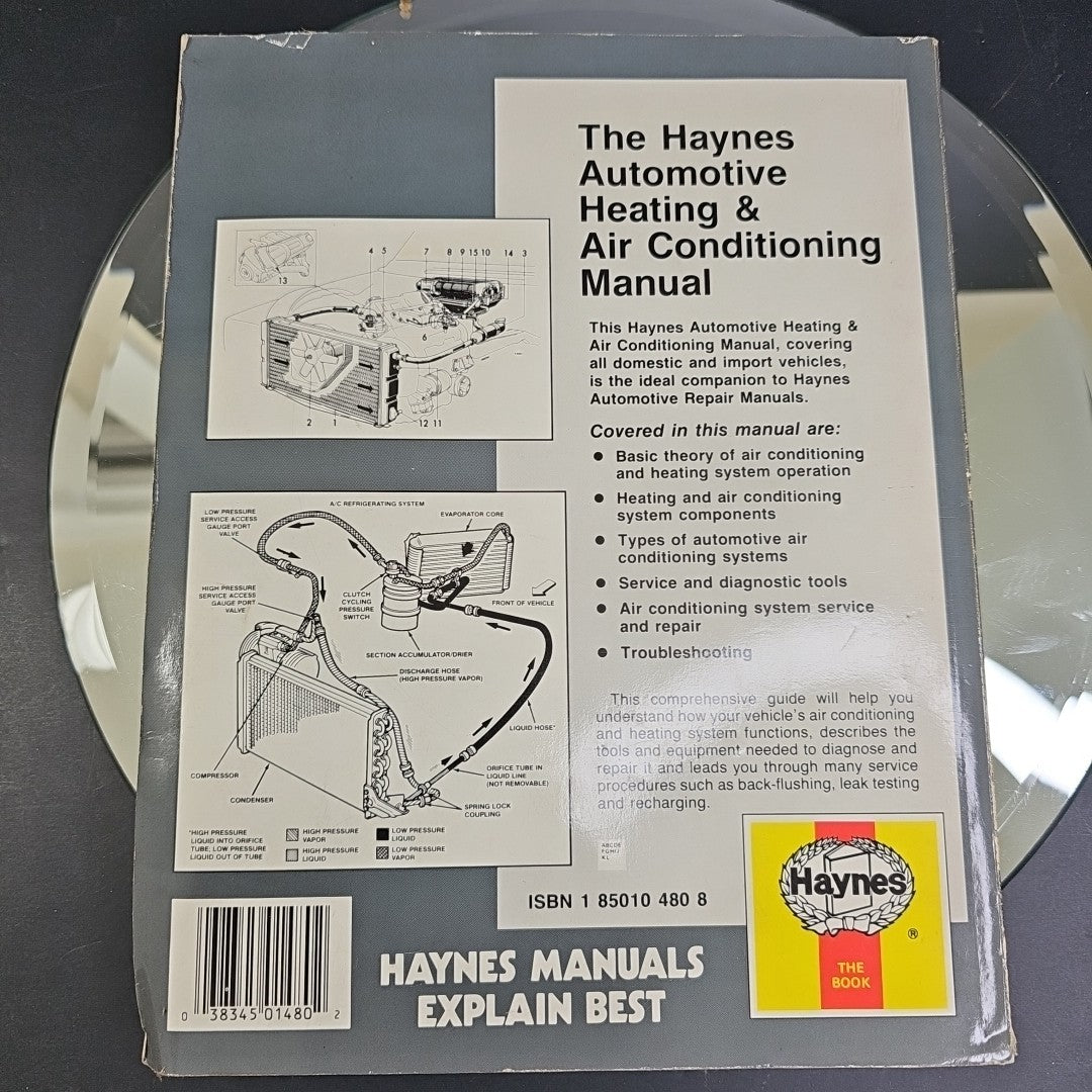 Haynes Automotive Heating & Air Conditioning Manual #1480 DIY Guide