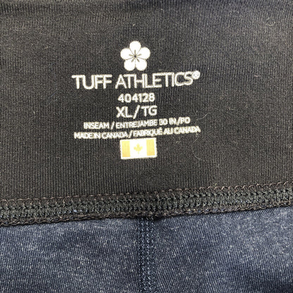 Size XL 32 X 30 Tuff Athletics Womens Pants Work Out Yoga Gym Dark Blue CA
