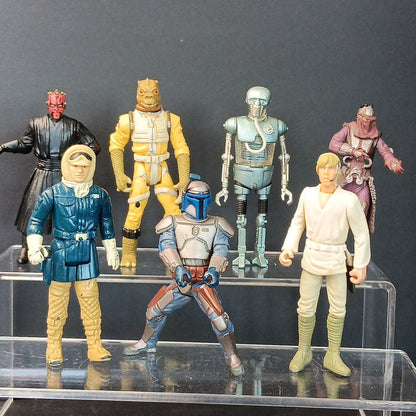 7pcs Vintage Star Wars Action Figures Lucas Film Hasbro 1980s To 01 VTG  Read CN