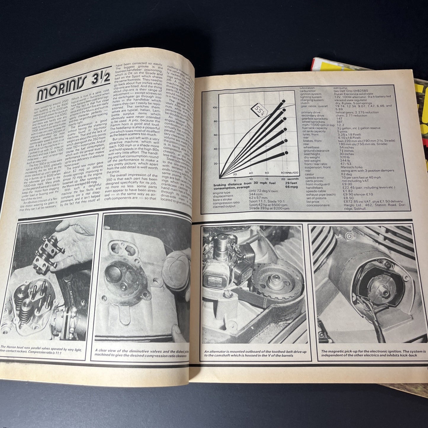 Vtg. 9x Motor Cycle Mechanic Magazines 1973 - 1976 Bikes Printed In England